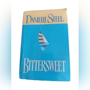 Danielle Steel 'Bittersweet' Blue and Tan Coffee Table Book